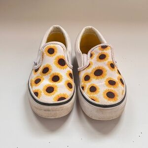Vans Sunflower Slip-On Sneakers – Kids US 13